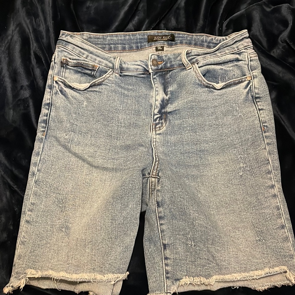 Judy Blue Jean shorts. Size 1X